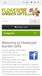 Mobile Screenshot of flowerpotgardengifts.com